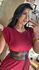 VESTIDO MUSCLE TEE- MARSALA