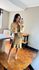 VESTIDO ACETINADO DOURADO