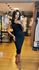 VESTIDO DRAPEADO- PRETO