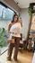 BLUSA ASSIMETRICA GISELE OFF WHITE