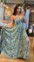 VESTIDO INDIANO COSTA X- AZUL E AMARELO