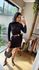 Vestido curto Lunara - Preto