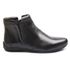 Bota Coturno Feminino Cano Curto Com Elástico Lateral Elt - 44003 Preto 