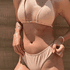 Conjunto Canelado Nude