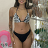 conjunto biquini sereia preto