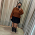 ​Suéter Tricô boho chic