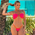 conjunto paraty pink e laranja 