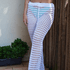 Saída calça tricô