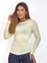 Blusa Poliamida Manga Longa Pérola