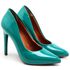 Scarpin Salto Alto Verniz Menta