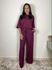 Conjunto Gola Boba Vinho