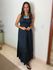 Vestido Manuela Poá Preto