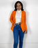 Blazer Alfaiataria Laranja