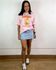 Camisetão Orange Rosa Bebe