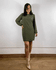 Vestido Lorena Verde Militar