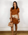 Vestido Helena Marron