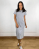 Vestido Helo Cinza Mescla