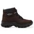 Bota Coturno Adventure Confort em Couro Legítimo Palmilha em Gel com C.A Café