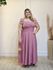 VESTIDO ALFAIATARIA LAÇO ROSA QUEIMADO