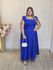 VESTIDO ALFAIATARIA LAÇO AZUL 
