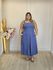 VESTIDO ALÇA LINHO AZUL JEANS 