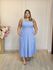 VESTIDO ALÇA LINHO AQUAMARINE