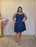 VESTIDO MIA AZUL PETROLEO