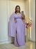 VESTIDO DE FESTA LONGO GLAMOUR LILAS