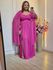 VESTIDO DE FESTA LONGO GLAMOUR FUCSIA