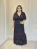 VESTIDO ELLEGANCE EM TULE PRETO BRILHO