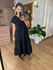 VESTIDO FERNANDA MALHA ALGODÃO - PRETO