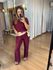 CONJUNTO CALÇA CIBELE - MARSALA 