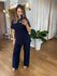 CONJUNTO EM MALHA MOLETINHO - SOFI - AZUL MARINHO 