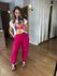 BLUSA MANGA JAPONESA 100% ALGODÃO - TUCANO PINK 