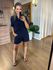 CONJUNTO SHORT EM LIOCEL - ALINE AZUL MARINHO 