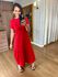 VESTIDO ALICE MALHA ALGODÃO - VERMELHO 