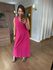 VESTIDO MALHA DE ALGODÃO CELINA - PINK