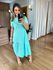 VESTIDO ALICE MALHA ALGODÃO - VERDE ÁGUA
