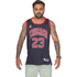 Regata Chicago Bulls Jordan Preta Retro