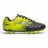 Chuteira Trave Campo SOFT+ Adulto - Preto/Amarelo Neon