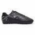 Chuteira Xtreme Society Borracha Adulto - Preto/Branco