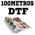 100 Metros Estampa Folha Dtf 100x55