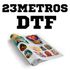 23 Metros Estampa Folha Dtf 100x55