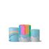 Trio Capas Cilindro Tema Arco Iris Infantil