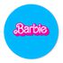 Painel Redondo Tema Barbie Plus Size