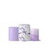 Trio Capas Cilindro Tema Borboletas Lilas