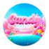 Painel Redondo Tema Candy Full Color