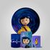Trio Capas Cilindros + Painel Tema Coraline Veste Fácil
