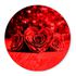 Painel Redondo Tema Dia Dos Namorados Rosas Vermelhas