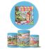 Trio Capas Cilindros + Painel Tema Bobbie Goods Azul